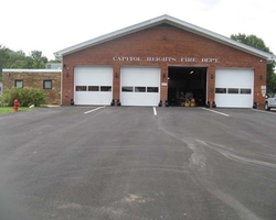 Asphalt Paving, and Overhead Doors at the Renovation of Capitol Heights Volunteer Fire Department
